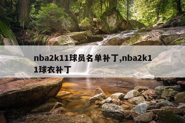 nba2k11球员名单补丁,nba2k11球衣补丁