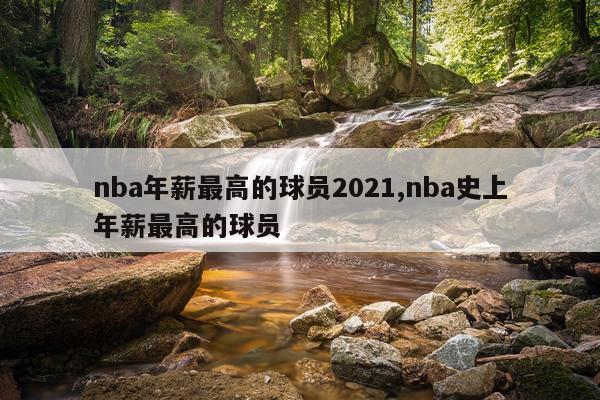 nba年薪最高的球员2021,nba史上年薪最高的球员