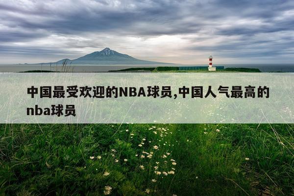 中国最受欢迎的NBA球员,中国人气最高的nba球员