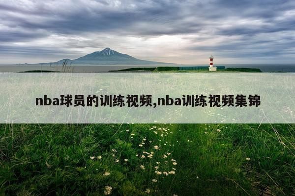 nba球员的训练视频,nba训练视频集锦