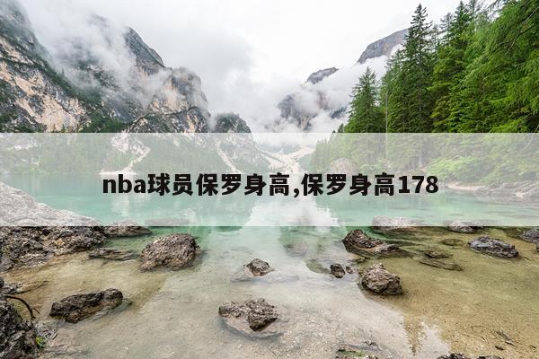 nba球员保罗身高,保罗身高178
