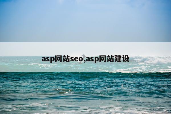 asp网站seo,asp网站建设