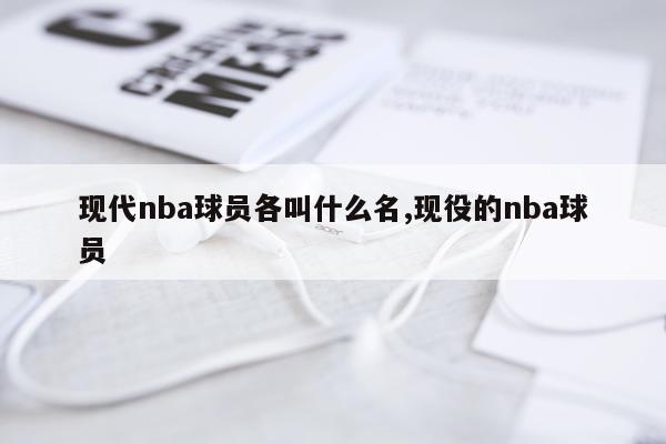 现代nba球员各叫什么名,现役的nba球员