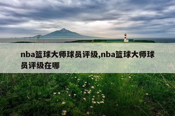 nba篮球大师球员评级,nba篮球大师球员评级在哪