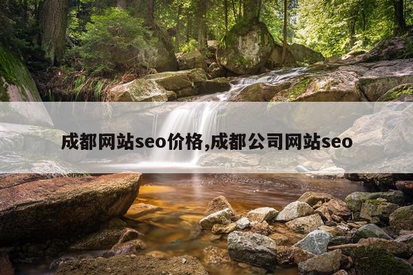 成都网站seo价格,成都公司网站seo