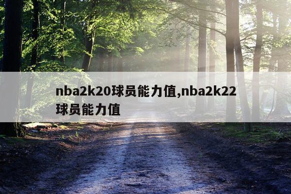 nba2k20球员能力值,nba2k22球员能力值