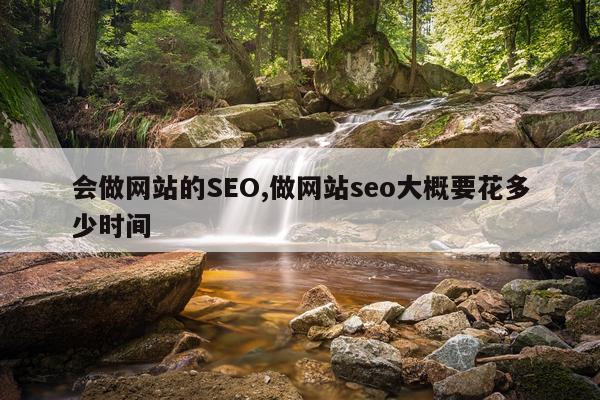 会做网站的SEO,做网站seo大概要花多少时间