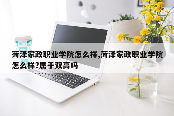 菏泽家政职业学院怎么样,菏泽家政职业学院怎么样?属于双高吗