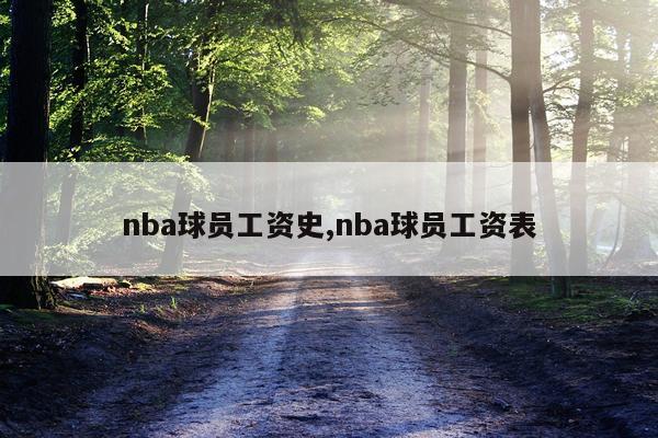 nba球员工资史,nba球员工资表