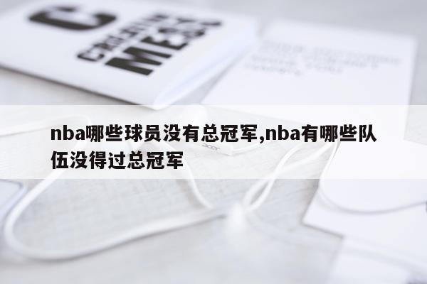 nba哪些球员没有总冠军,nba有哪些队伍没得过总冠军
