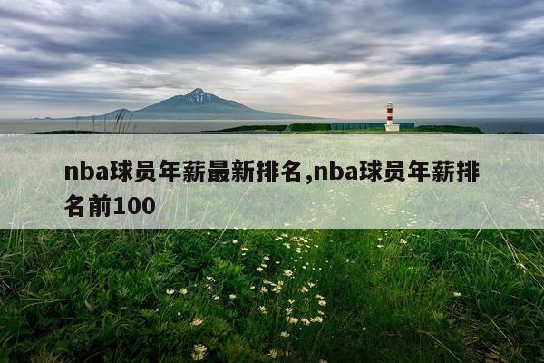 nba球员年薪最新排名,nba球员年薪排名前100