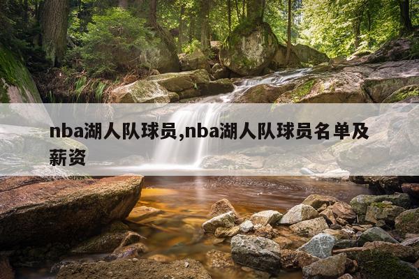 nba湖人队球员,nba湖人队球员名单及薪资